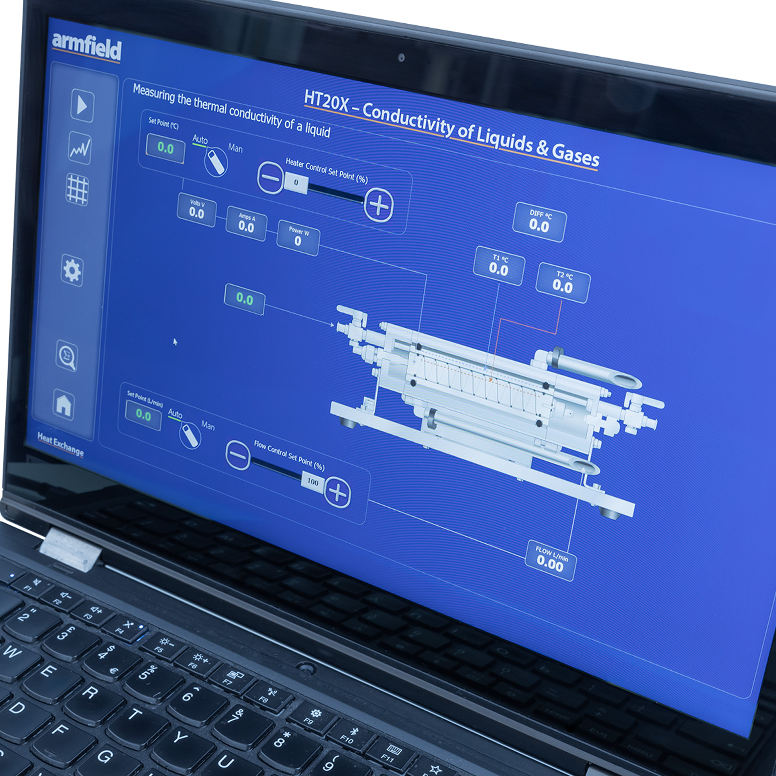HT20X 液体和气体热传导装置 - 尊龙集团仪器装备中国有